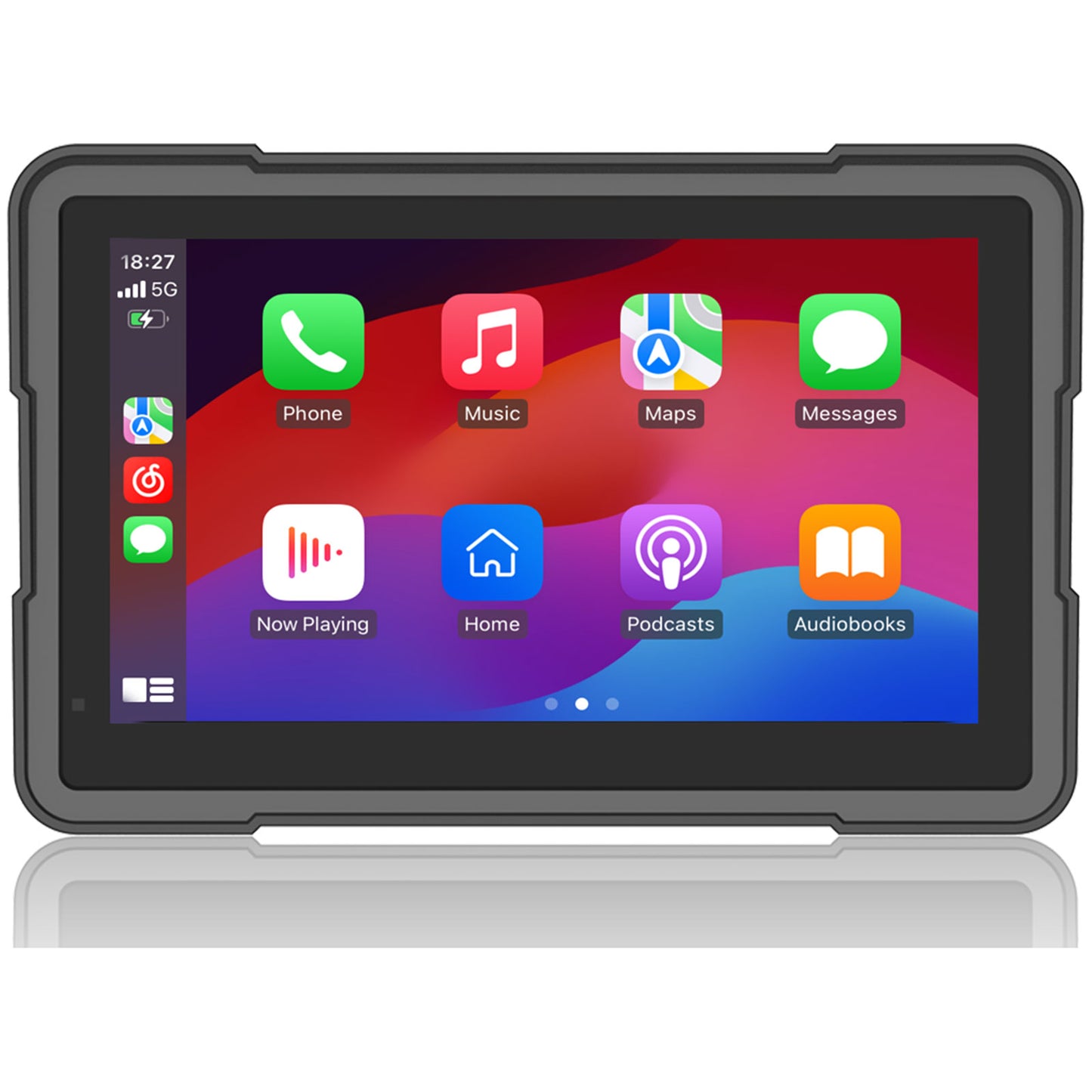 Motorcycle Carplay Screen for BMW R1200GS/R1200GSADV /R1250GS/R1250GSADV Motorcycle, 7 inch Waterproof Touchscreen, Portable Carplay/Android Auto GPS Navigation for Motorbike, Dual Bluetooth